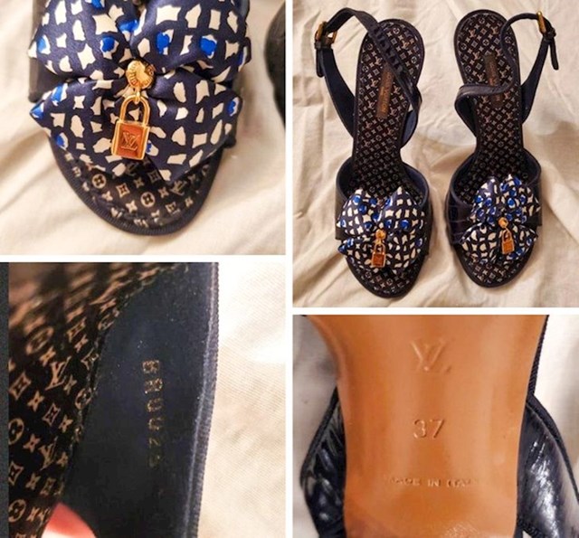 3. Louis Vuitton štikle