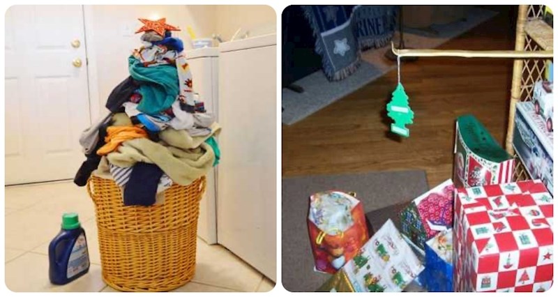 20+ smiješnih božićnih dekoracija koje su idealne za lijene ljude