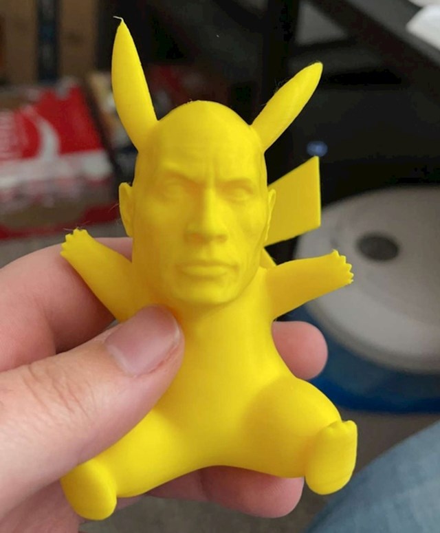 9. Da The Rock i Pikachu u nekom paralelnom svemiru imaju dijete