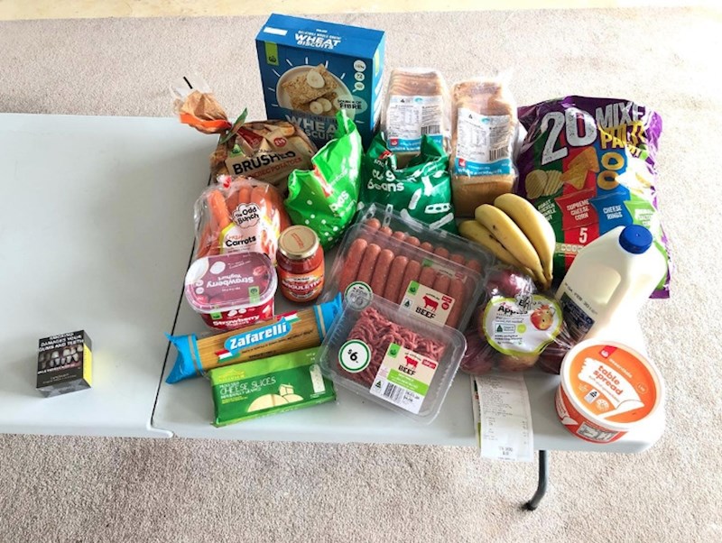 1. Sva ova hrana u Australiji vrijednosti je kao jedna kutija cigareta.