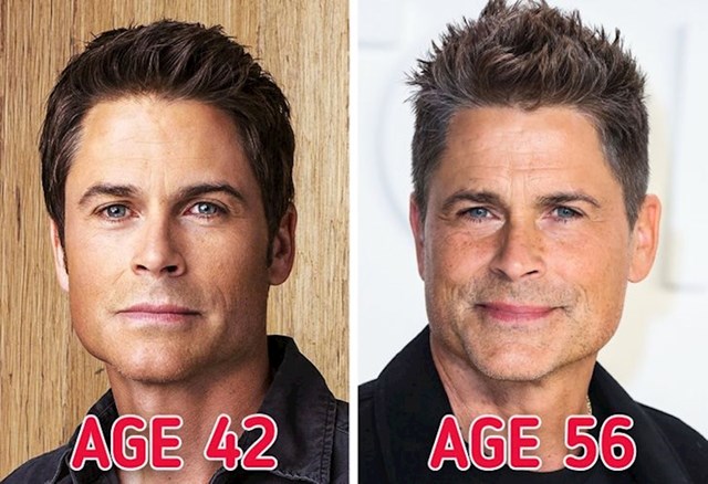 15 poznatih osoba koje su otkrile eliksir mladosti 5. Rob Lowe
