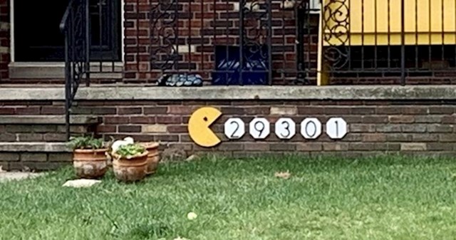 7. Pacman jede kućni broj