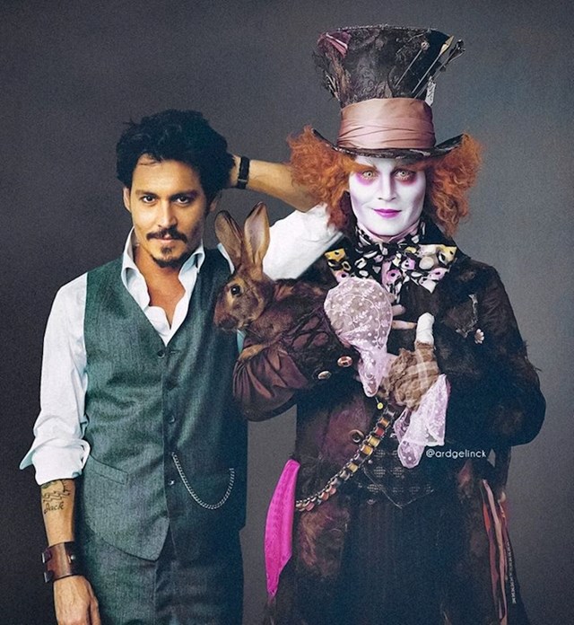 3. Johnny Depp i Ludi Šeširdžija