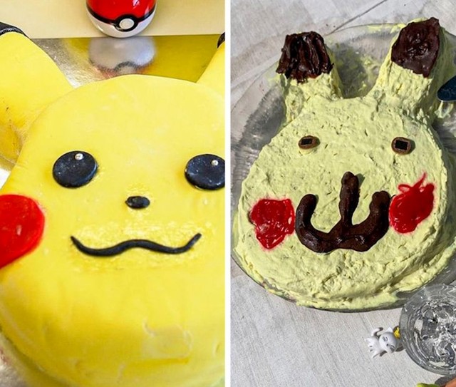 1. "Torta koju sam pokušala ispeći i rezultat koji sam dobila"