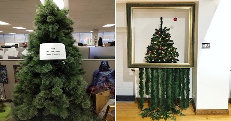 22 ljudi koji su svoja božićna drvca okitili na duhovit način