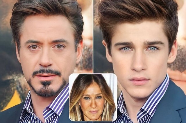 #1 Sarah Jessica Parker i Robert Downey Jr.