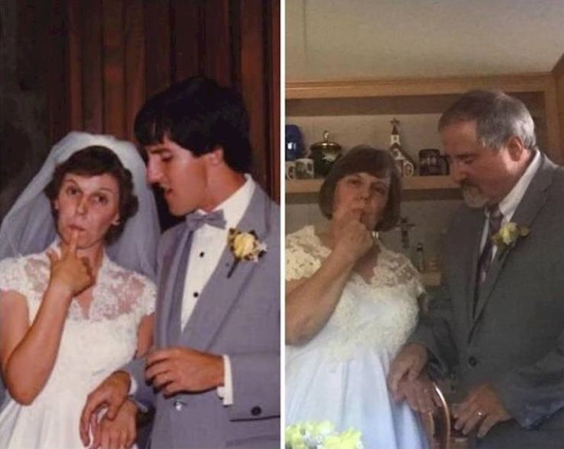 7. "Moji roditelji proslavili su 40 godina braka!"