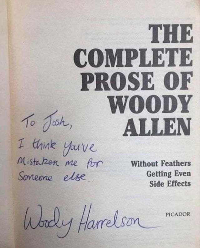 16. Josh je zamolio krivog Woodyja za autogram...