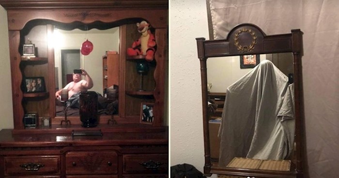 Urnebesne fotografije ljudi koji pokušavaju prodati zrcalo, a ne znaju sakriti svoj odraz