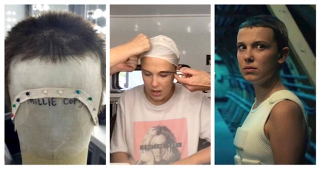 14. Za novu sezonu serije Strager Things, Millie Bobbie Brown nije morala obrijati glavu
