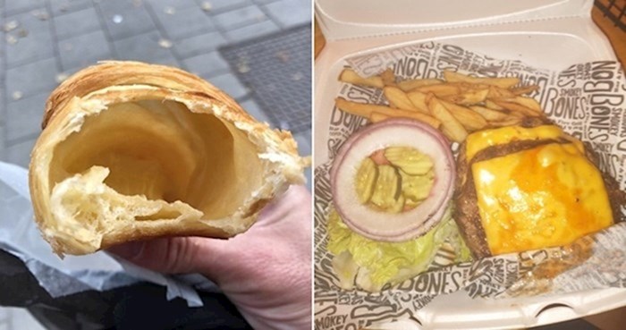 17 ljudi podijelili su fotke katastrofalno loših obroka koji su njihovu glad zamijenili ljutnjom