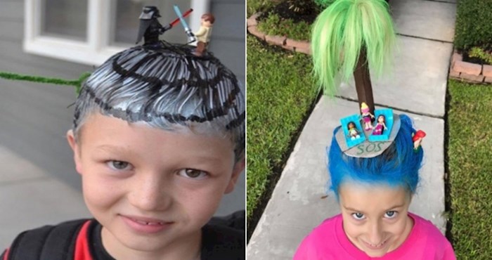 17 fotki klinaca koji su poželjeli imati lude frizure, a njihovi roditelji su im to omogućili