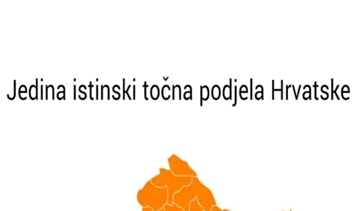 Netko je Hrvatsku podijelio po iznenađujućem kriteriju, ovo je urnebesno i 100 posto točno