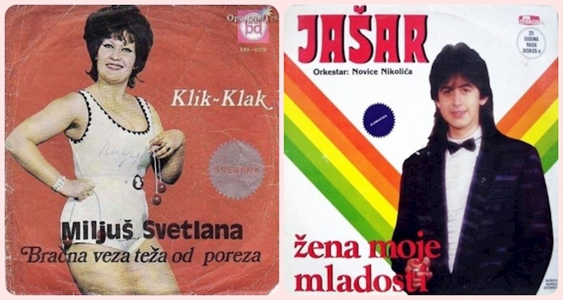 RETRO SRIJEDA 15 bizarnih omota ploča glazbenika iz bivše Jugoslavije