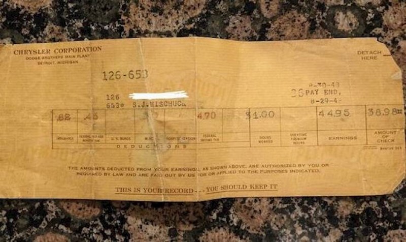 8. Pronašao sam stari račun