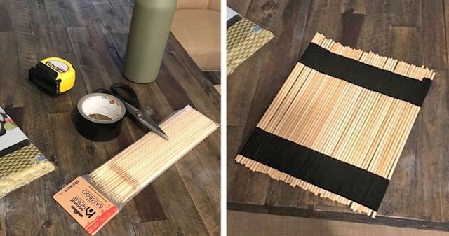 7. Evo kako možete sami napraviti alat za izradu sushija.🙂