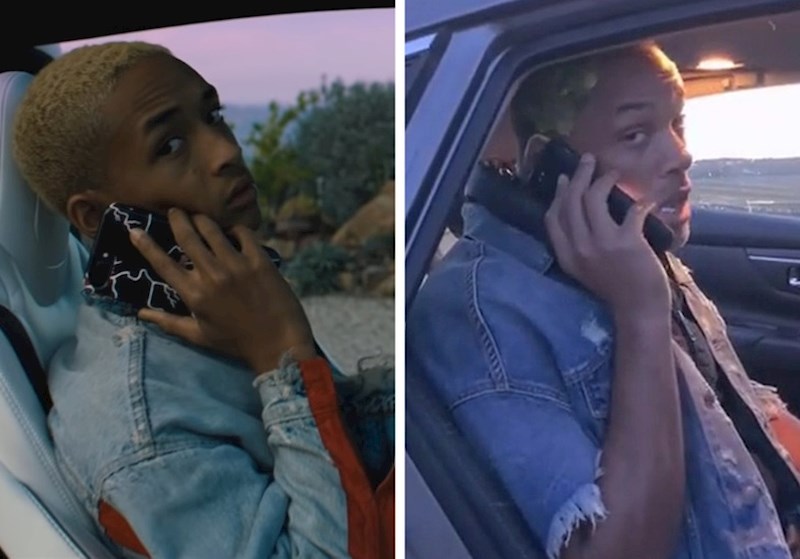 16. Will Smith i njegov sin.