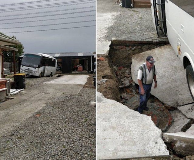 19. Otkrio je tajnu prostoriju u svojoj kući...kad je parkirao autobus na nju.