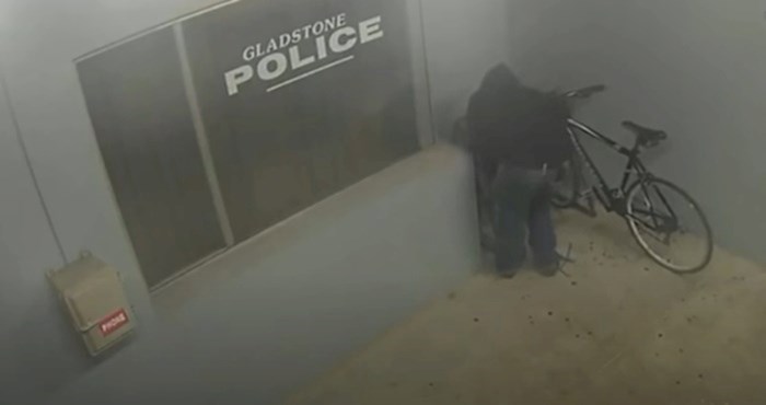VIDEO Nadzorne kamere snimile su ne baš bistre kriminalce u akciji