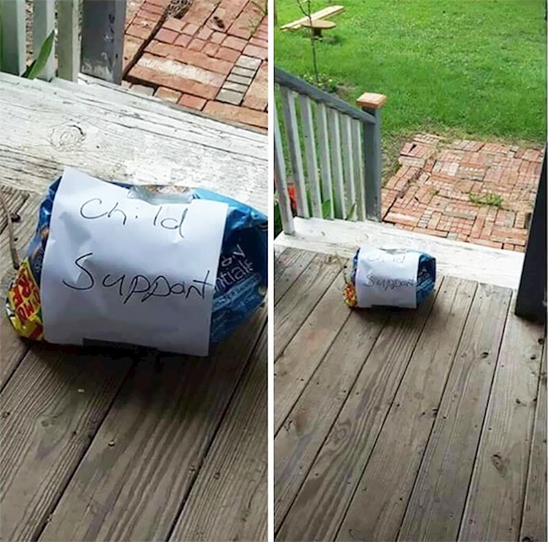 1. Udomila sam kvartovsku macu. Na kraju se počela družiti s mačorom moga susjeda i ostala trudna. Ova "alimentacija" me dočekala pred vratima.