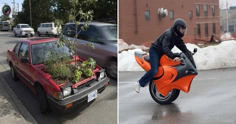 Galerija čudnih vozila koje su ljudi primijetili u prometu