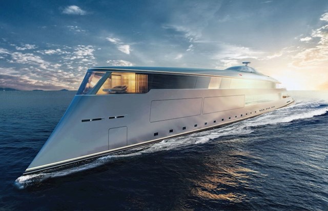 1. Luksuznu jahtu Aqua izradila je nizozemska tvrtka Sinot, a premda ju je Gates već kupio, tek će 2024. biti spremna za plovidbu.