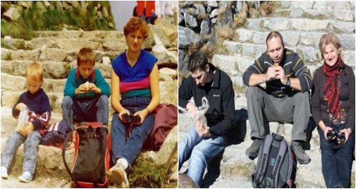 15 ljudi rekreirali su svoje stare obiteljske fotke i pokazali koliko nas vrijeme mijenja