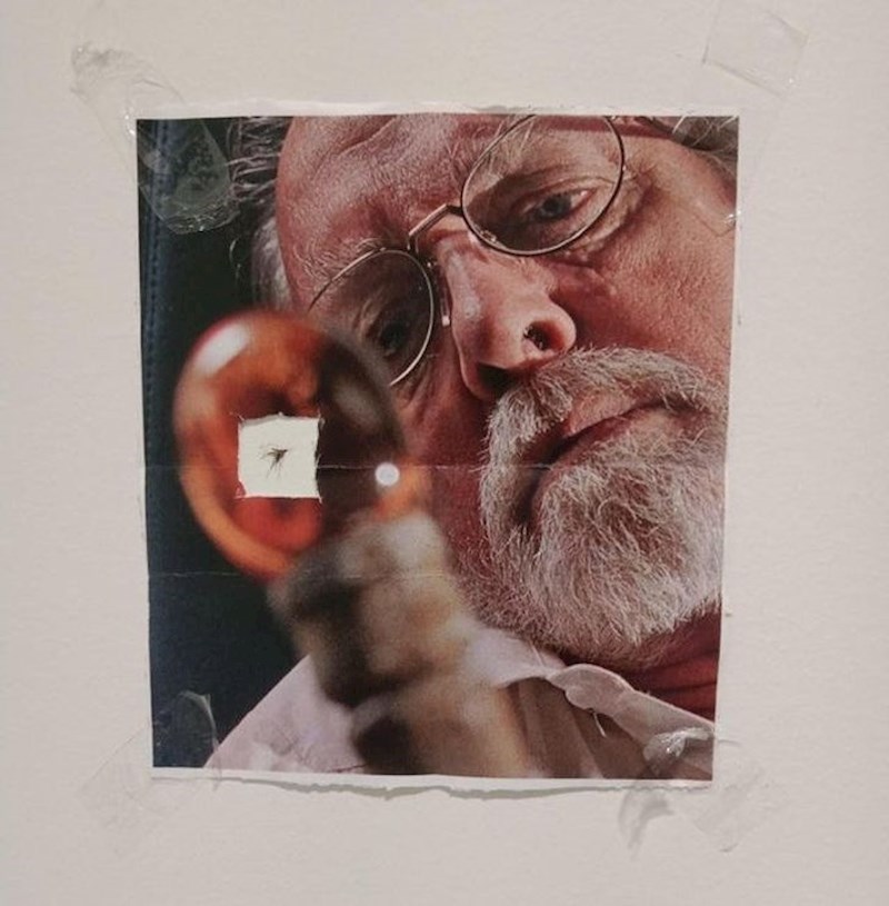 "Kolega s posla zalijepio je ovo preko mrtvog komarca."