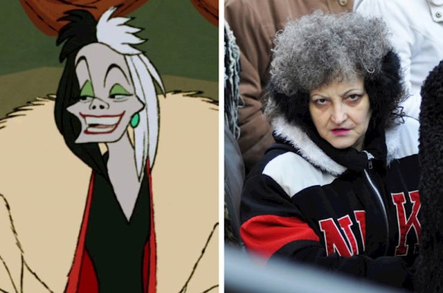 11. Cruella De Vil iz 101 dalmatinca