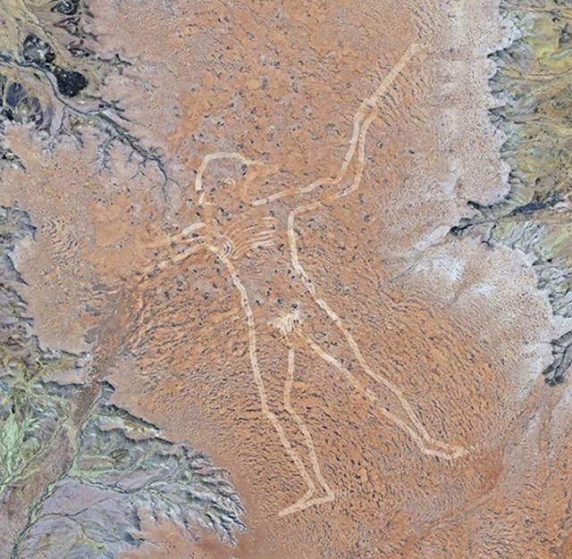 6. Najveći geoglif na svijetu, otkriven u Australiji 1998. Do danas se ne zna tko ga je napravo i zašto