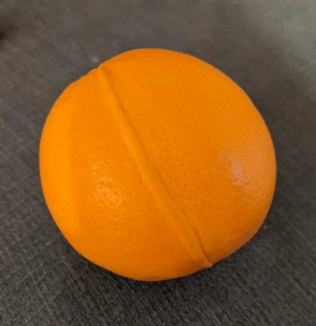 7. Naranča s crtom