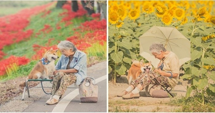 Japanski fotograf bilježi dirljivo prijateljstvo svoje bake i njezinog psa