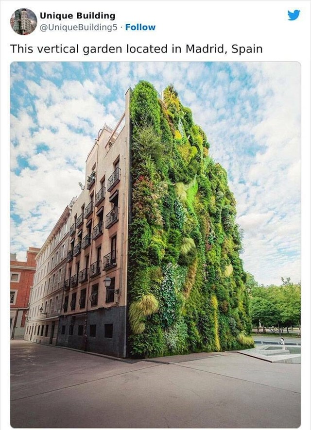 8. Vertikalni vrt u Madridu