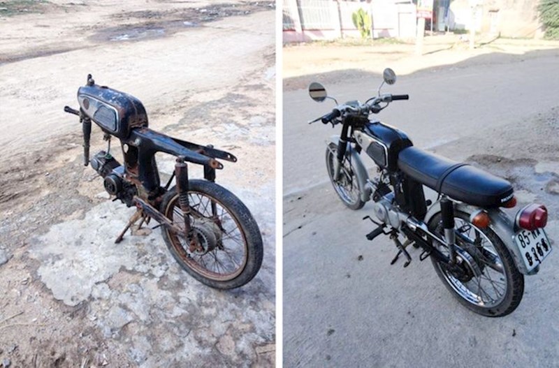 "Tata mi je za maturu poklonio ovaj motor na kojem je godinama radio."