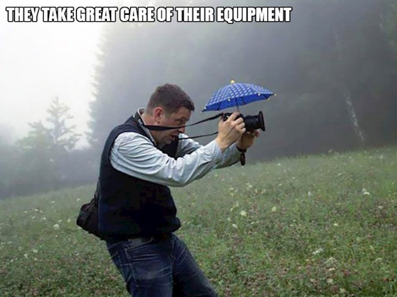 6. Odlično se brine za svoju opremu.
