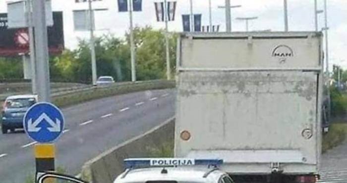 Vozača kamiona zaustavila je zagrebačka policija, morate vidjeti što je napravio da mu se smiluju