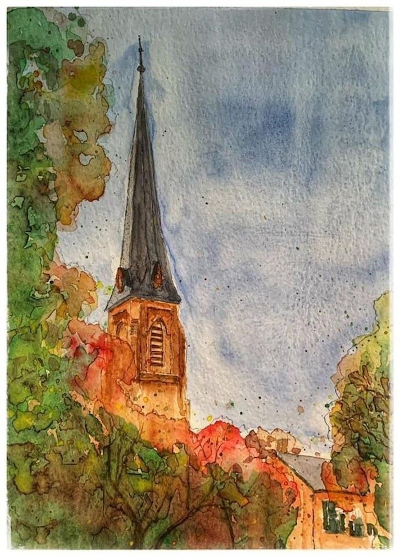 8. Ponovno sam počela slikati nakon 12 godina.