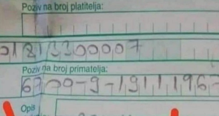Fotka nečije uplatnice već je danima hit na društvenim mrežama, odmah ćete skužiti zašto