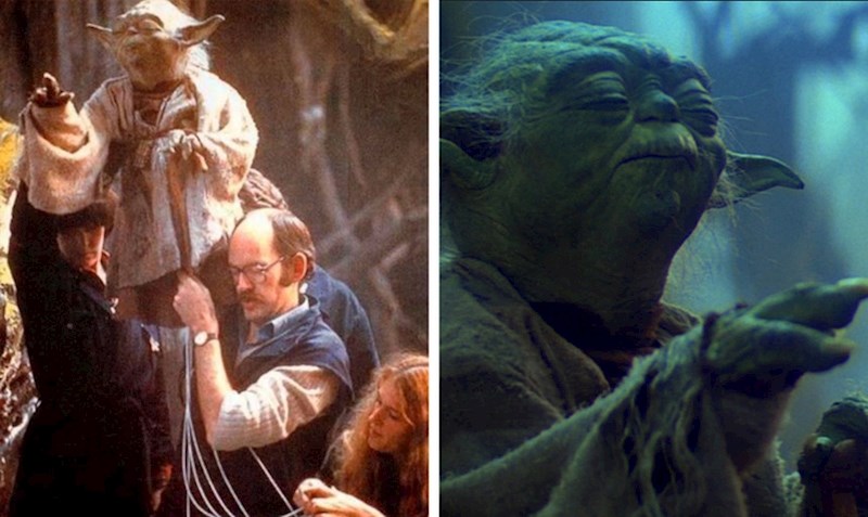 9. U filmu "Imperij uzvraća udarac" (1980.), Yoda je bio marioneta koju je igrao Frank Oz.