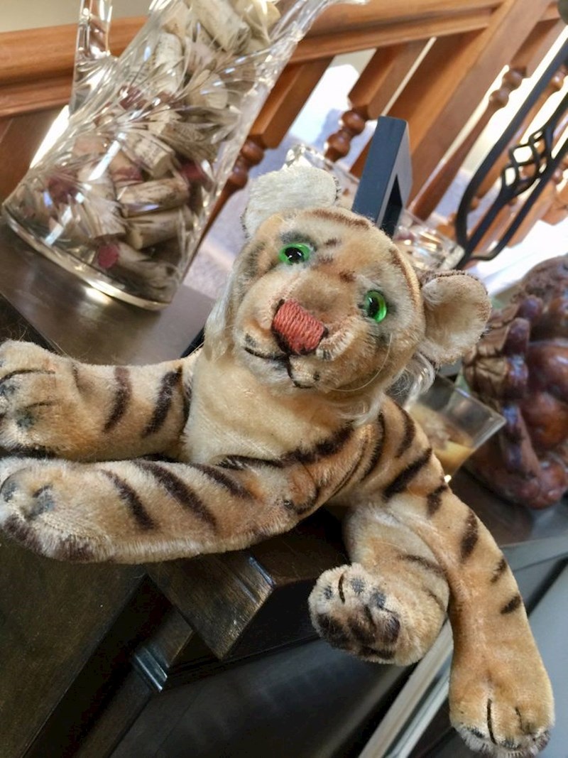 "Vintage tigar moje bake iz 1950-ih."