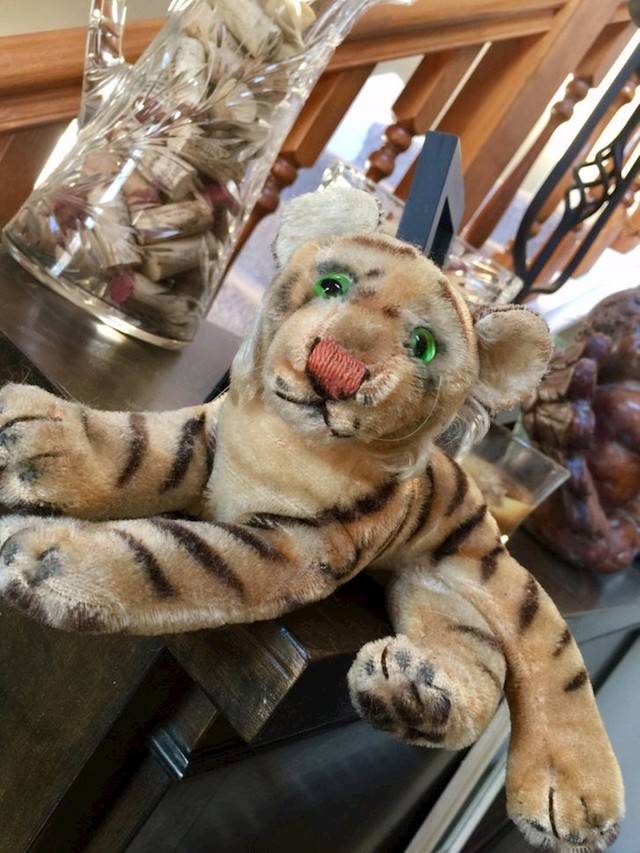 "Vintage tigar moje bake iz 1950-ih."