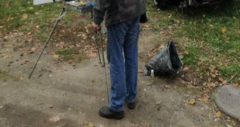 Lik se odlučio kreativno izraziti i naslikao rijetko viđen motiv u umjetnosti