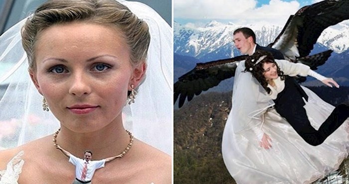 Fotografije s ruskih vjenčanja koje su urnebesno loše fotošopirane
