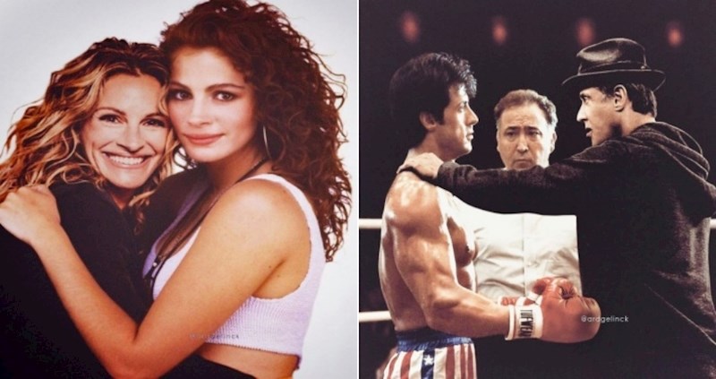 Fotošopirao je glumce pored njihovih kultnih uloga, odmah ćete htjeti ponovno pogledati ove fimove