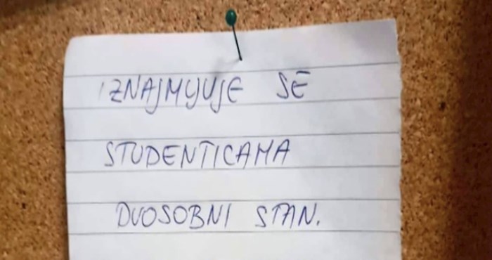 Netko je malo nezgodno sročio oglas za najam stana, pa mu se sada smiju tisuće ljudi na Fejsu