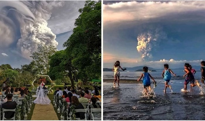 Neće vam biti svejedno kad vidite zastrašujuće fotke erupcije vulkana na Filipinima
