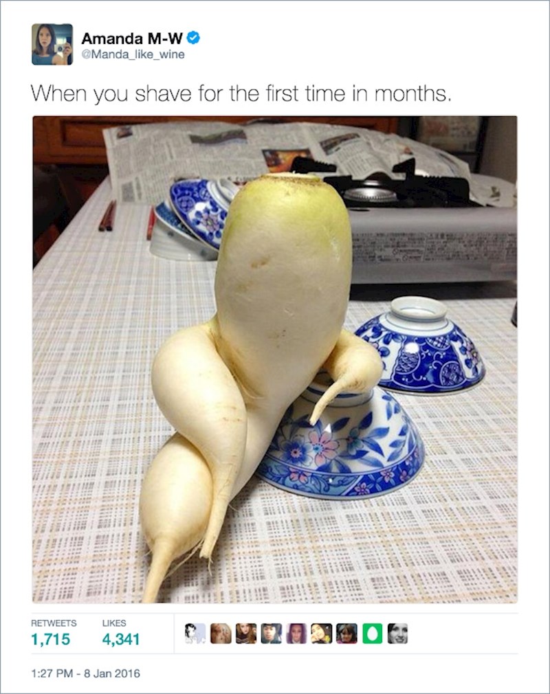 3. Kad se obriješ nakon nekoliko mjeseci