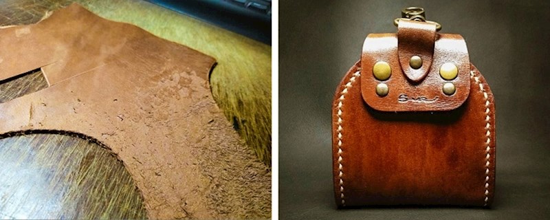 11. "Imao sam komad kože od kojeg sam odlučio napraviti novčanik za sitniš."