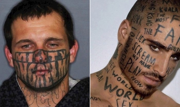20+ katastrofalnih tetovaža na licu koje je nemoguće razumjeti