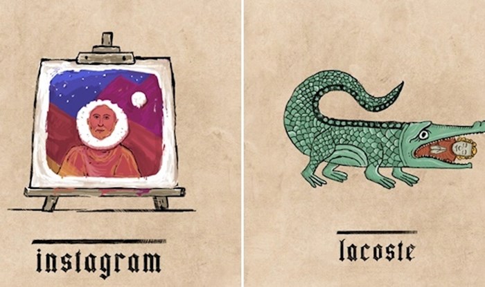 Ovaj Instagram profil pokazuje kako bi logotipi poznatih brendova izgledali u srednjem vijeku